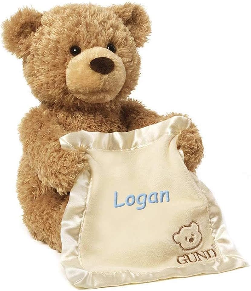 DIBSIES Peek A Boo Bear Plush Toy