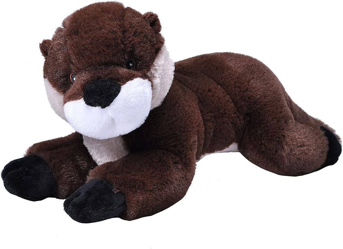 Wild Republic EcoKins River Otter Stuffed Animal 12 Inch