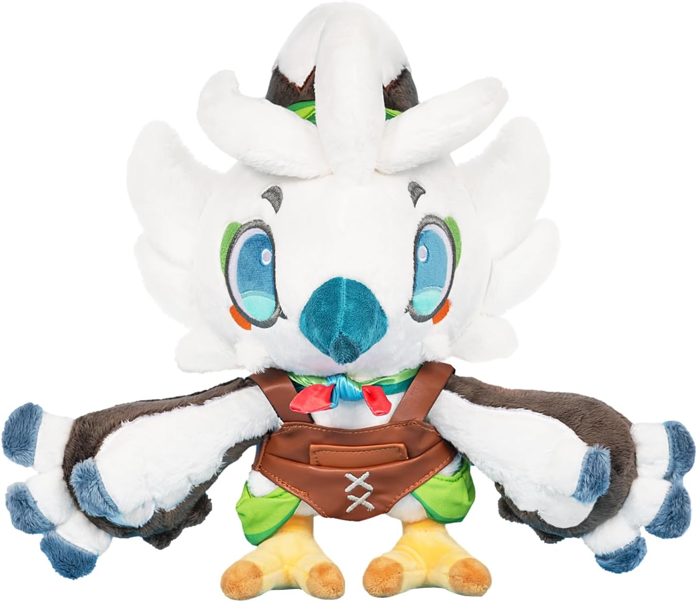 Nadou 12 Inch White Bird Plush Stuffed Animal 1