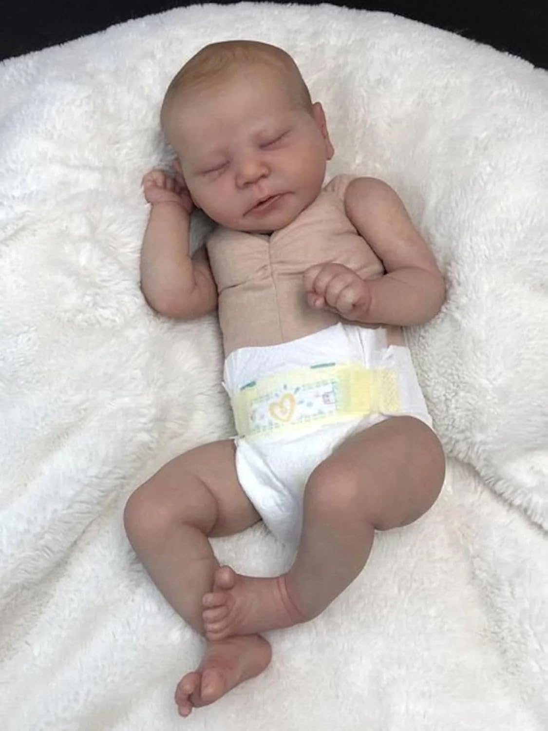 KOKOMANDY 19 Inch Reborn Baby Doll Boy Realistic Handmade