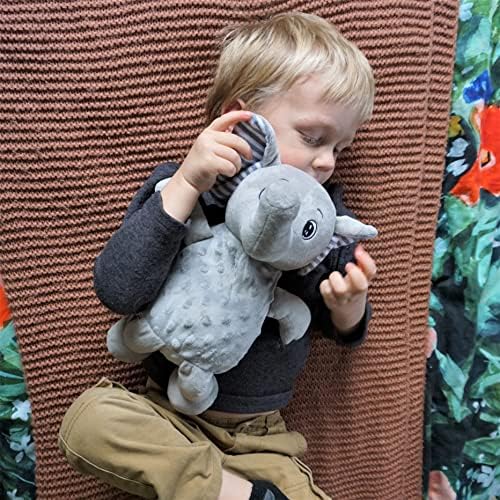SENSORY4U Weighted Elephant Plush - 25 Lb Stress Relief Toy