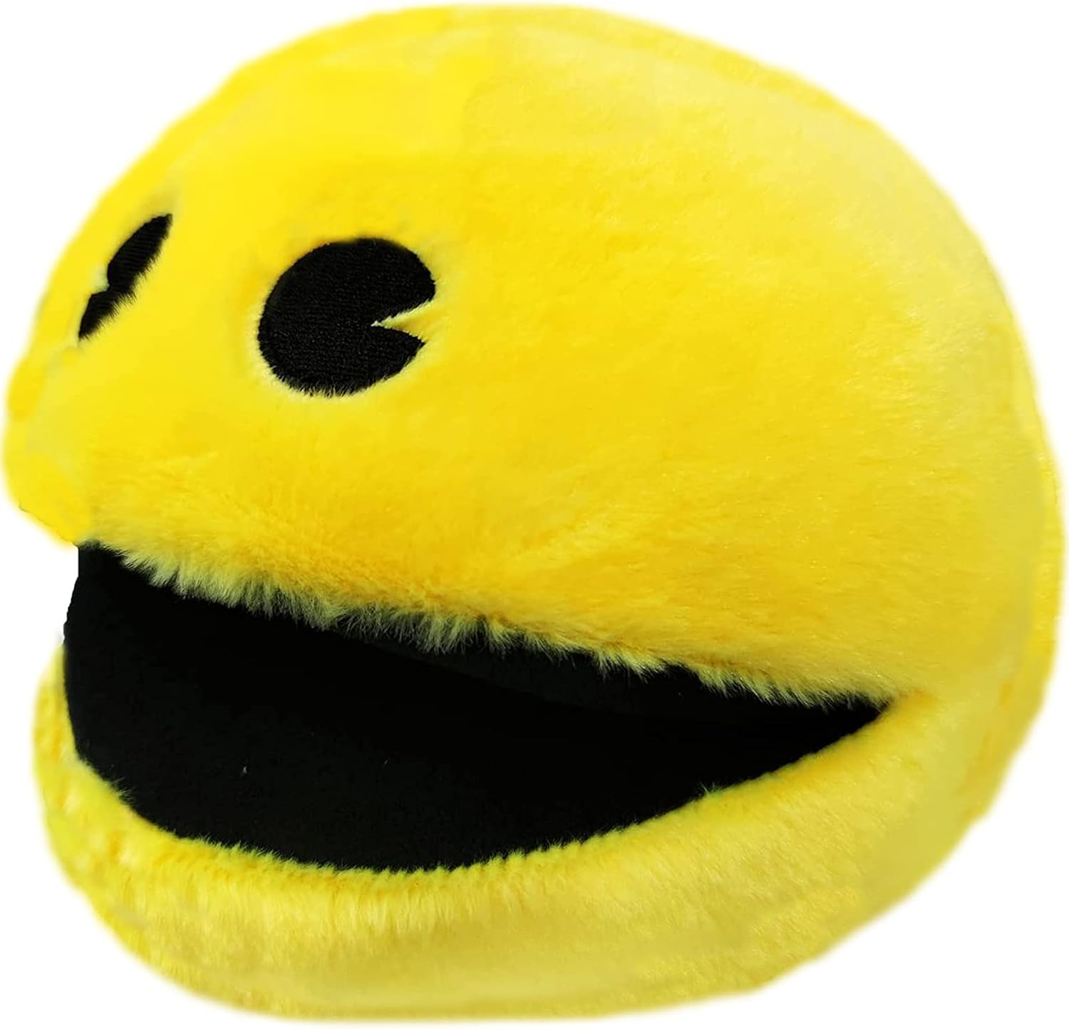 WjcnPac-Man 6 Inch Yellow Plush Stuffed Animal