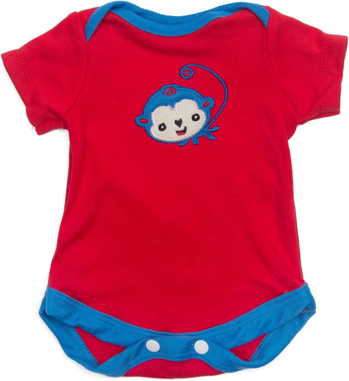 Babyfere Reborn Baby Doll Clothes Blue Monkey Outfit