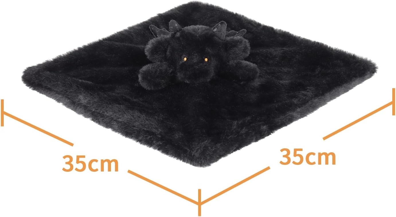 Apricot Lamb Black Dragon Soft Lovey for Babies