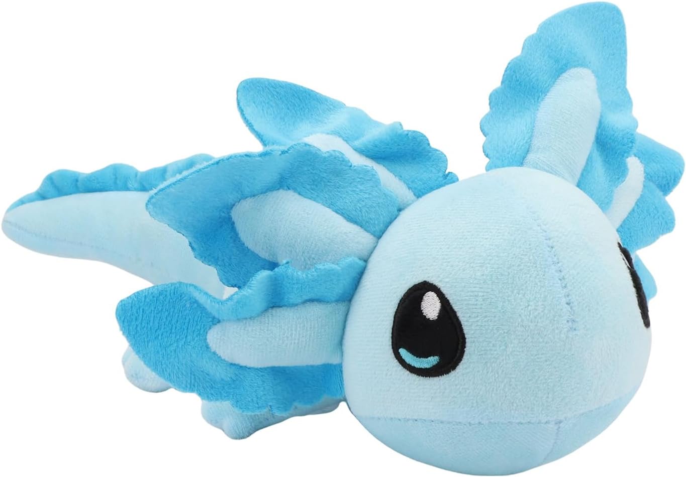 Realistic Blue Axolotl Plush Toy 177 In