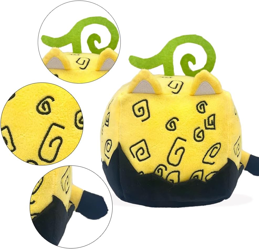 Blox Plush Toy Fruits Leopard Stunned Stuffed Pillow for Kids