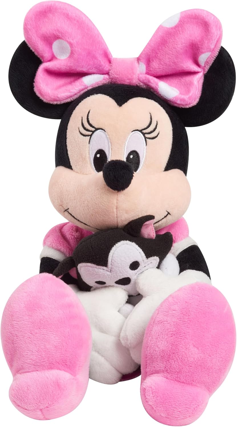 Disney Classics Lil Friends Minnie Mouse Plushie with Figaro