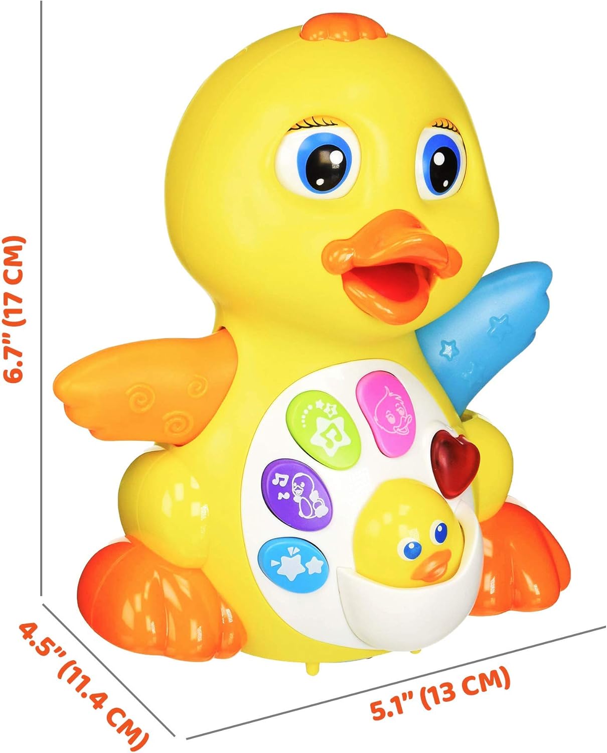 Stone and Clark Dancing Easter Duck with Lights and Music