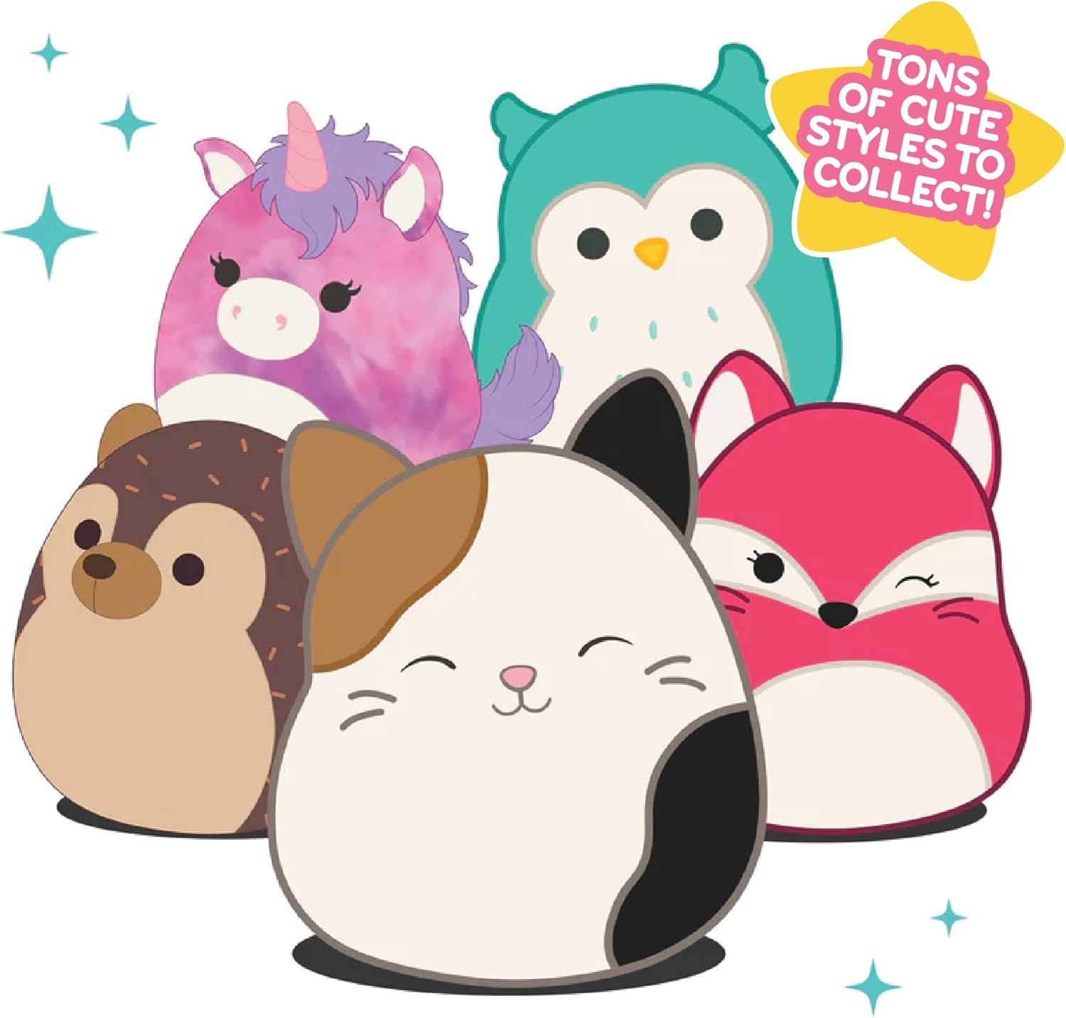 Squishmallows Original 5-Inch Baptise The Macaw