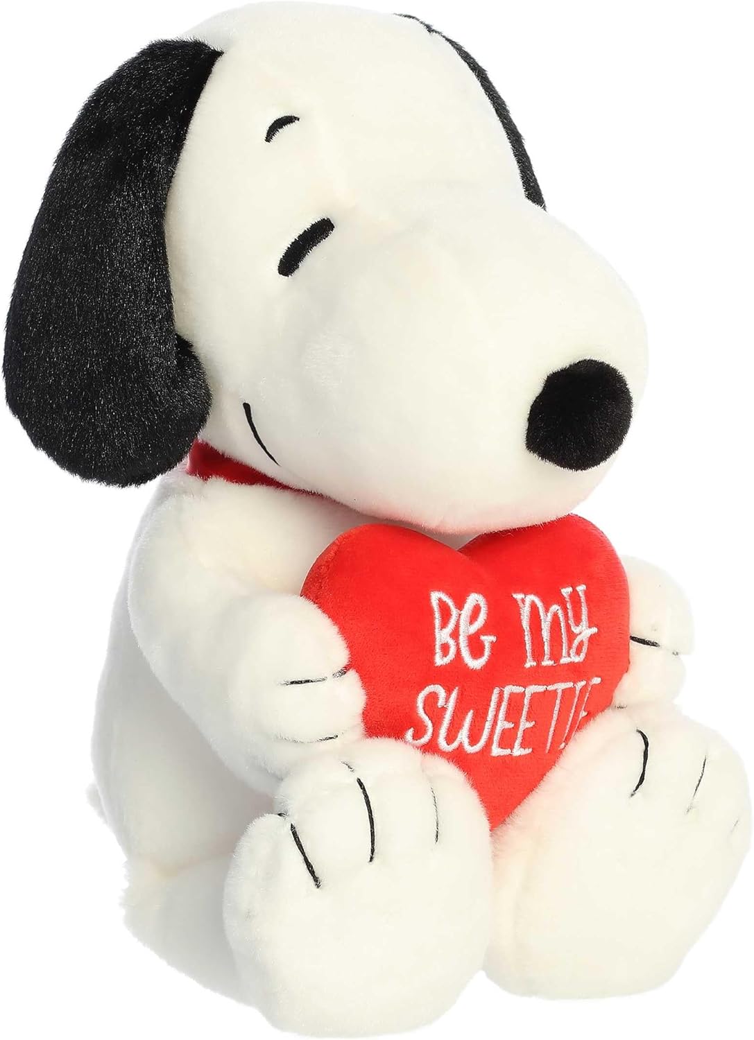 Aurora Snoopy Be My Sweetie Plush Stuffed Animal - 11 Inches