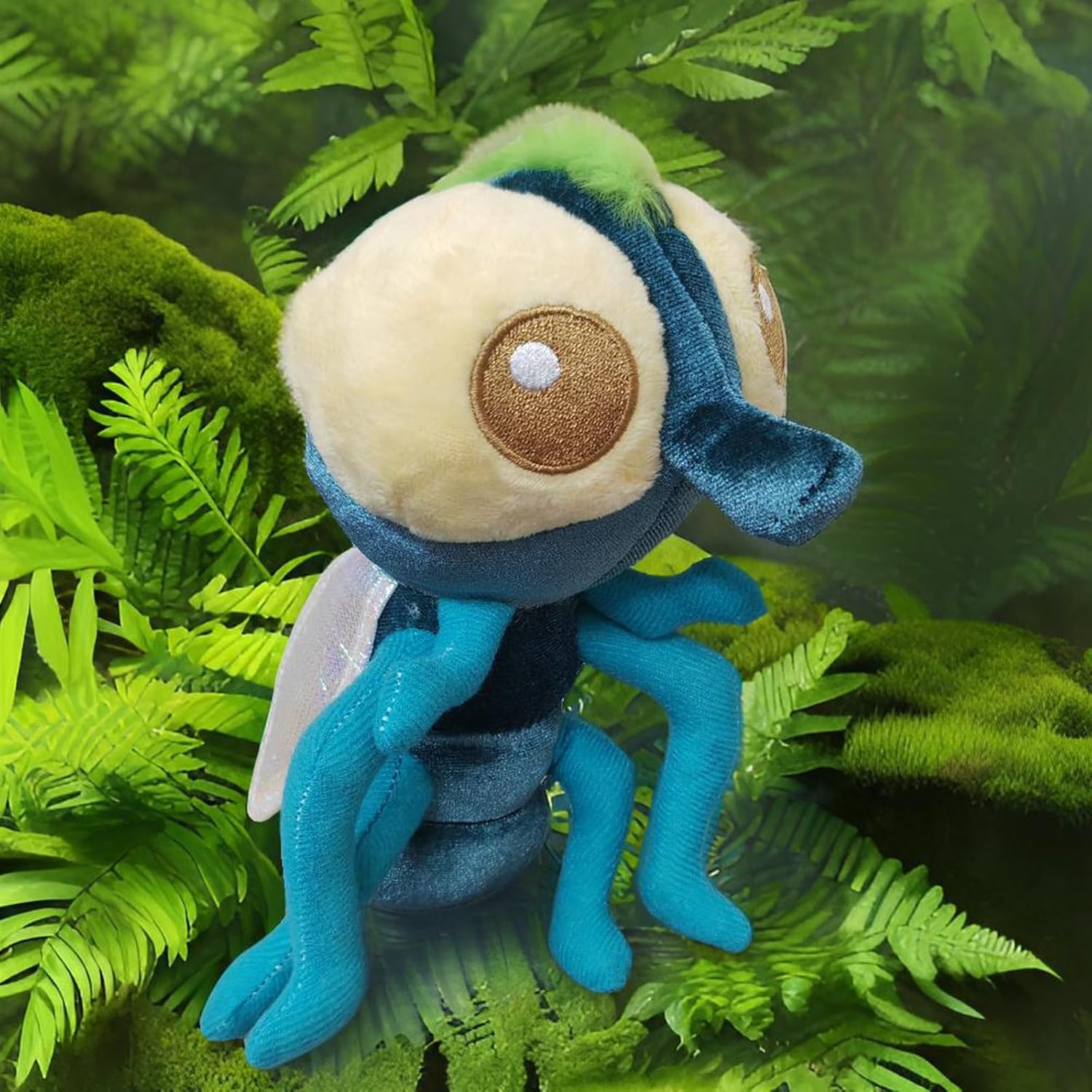 Cute Spider Plush Toy for Kids and Teens Blue