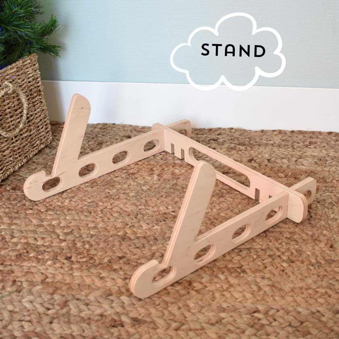 Baby Montessori Busy Board with Stand for 1-3 Year Olds