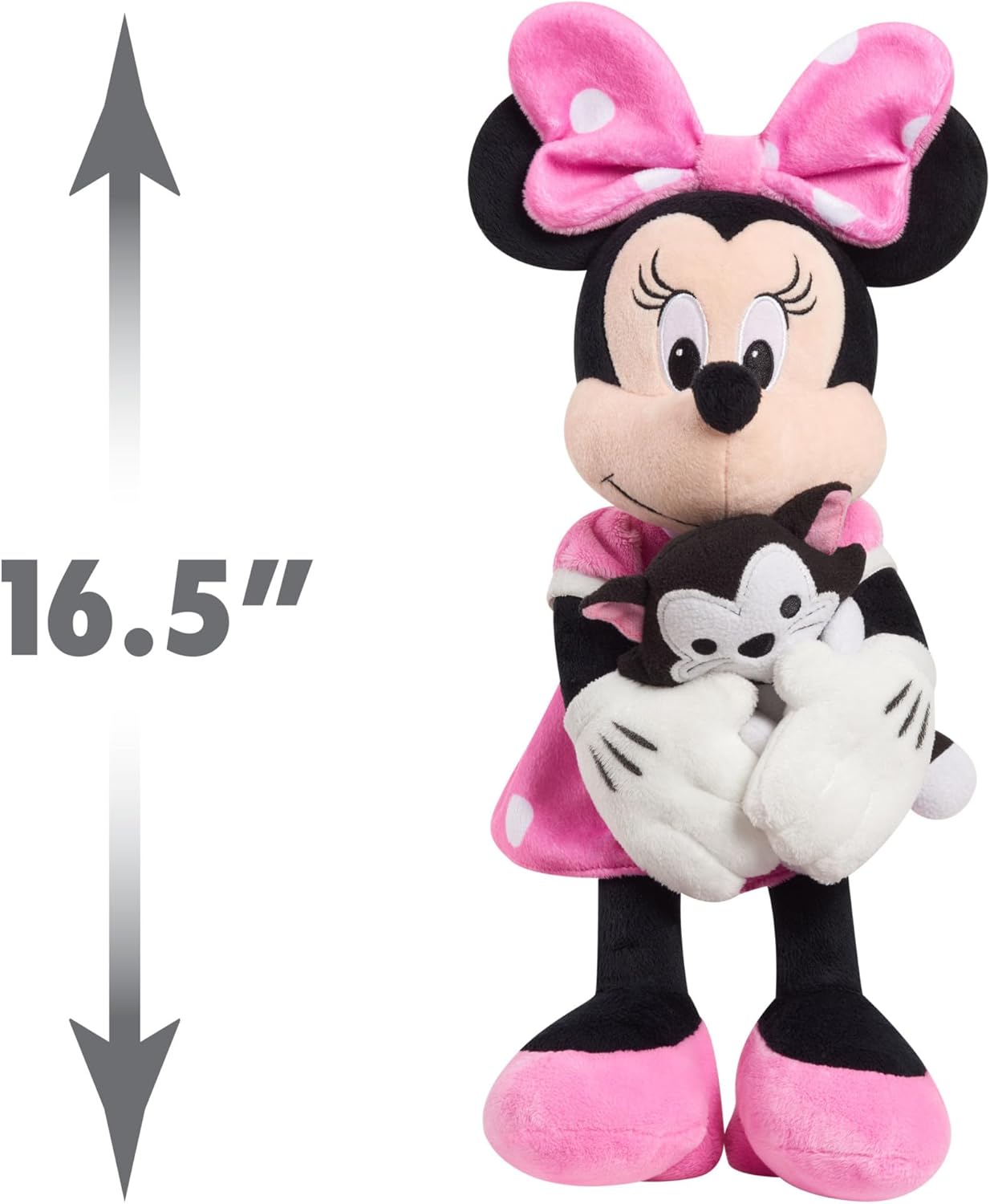 Disney Classics Lil Friends Minnie Mouse Plushie with Figaro