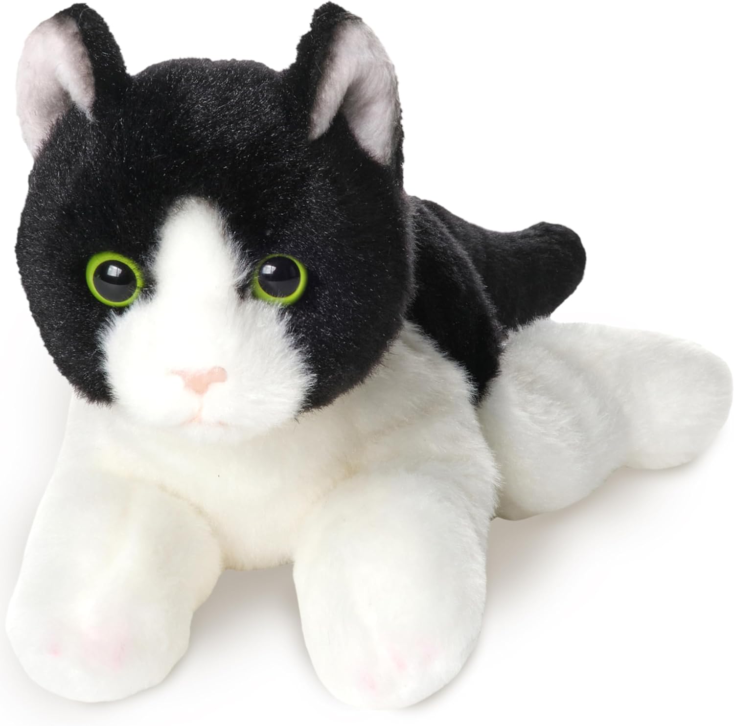Bearington Collection Lil Domino 8 Inch Plush Cat Stuffed Animal