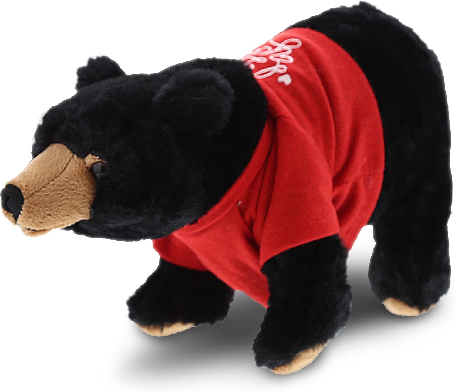 DolliBu Personalized I Love You Black Bear Plush Toy 1