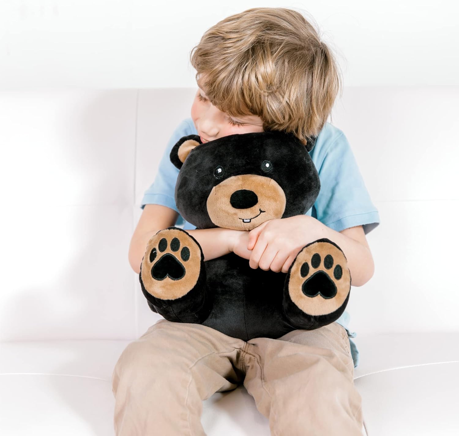 Snuggie Buggies Bear Stuffed Animal Ultra Soft Plushie