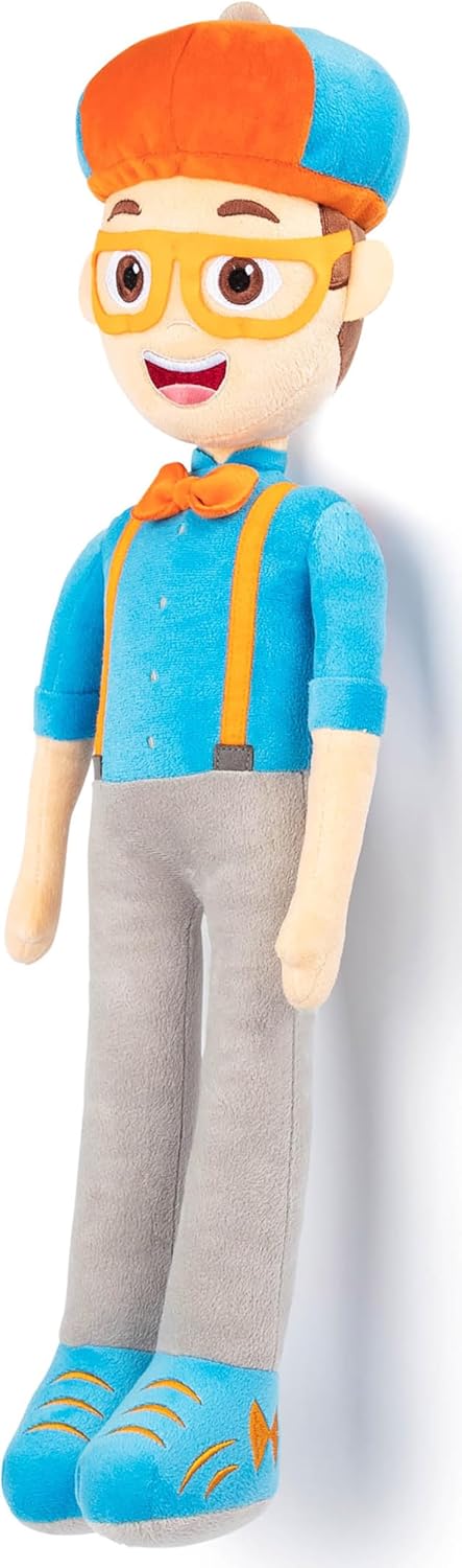 Blippi Plush Pillow Buddy - 24 Inch Super Soft Kids Pillow