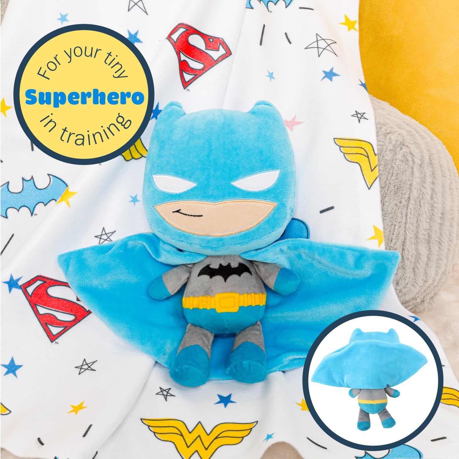 Kids Preferred Batman Plush Stuffed Animal 10 Inches