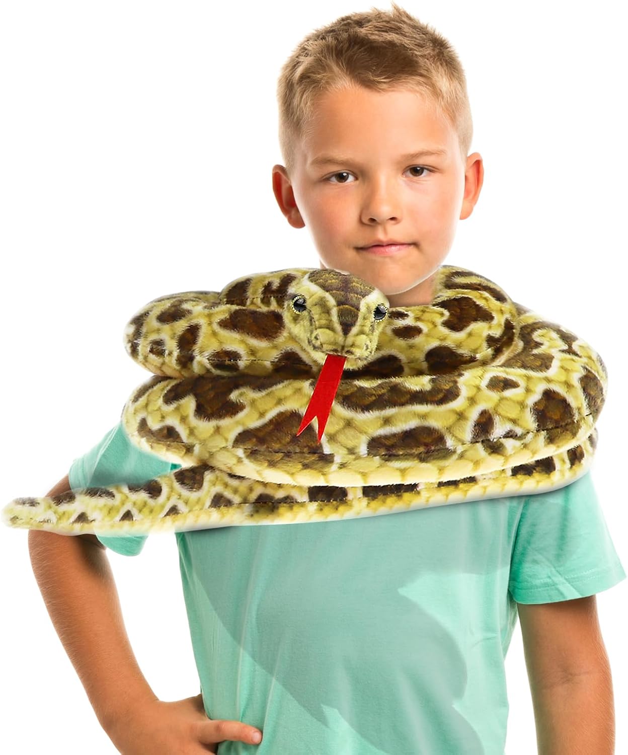 80 Inch Realistic Snake Plush Toy for Kids 1