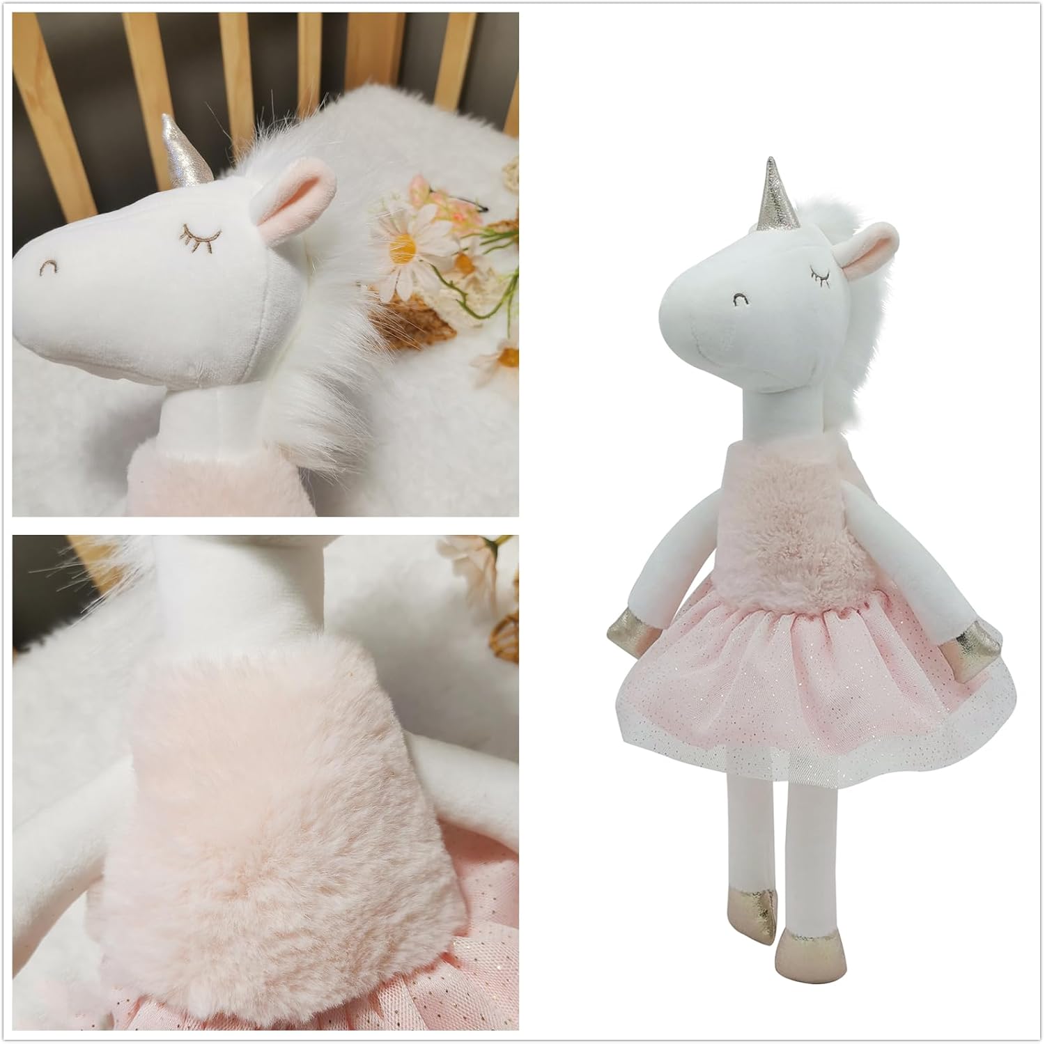 165 Tall Unicorn Stuffed Animal for Girls