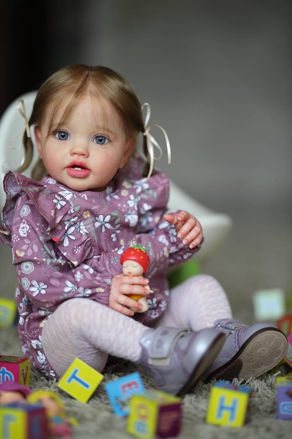 Angelbaby 24 Inch Lifelike Toddler Girl Doll