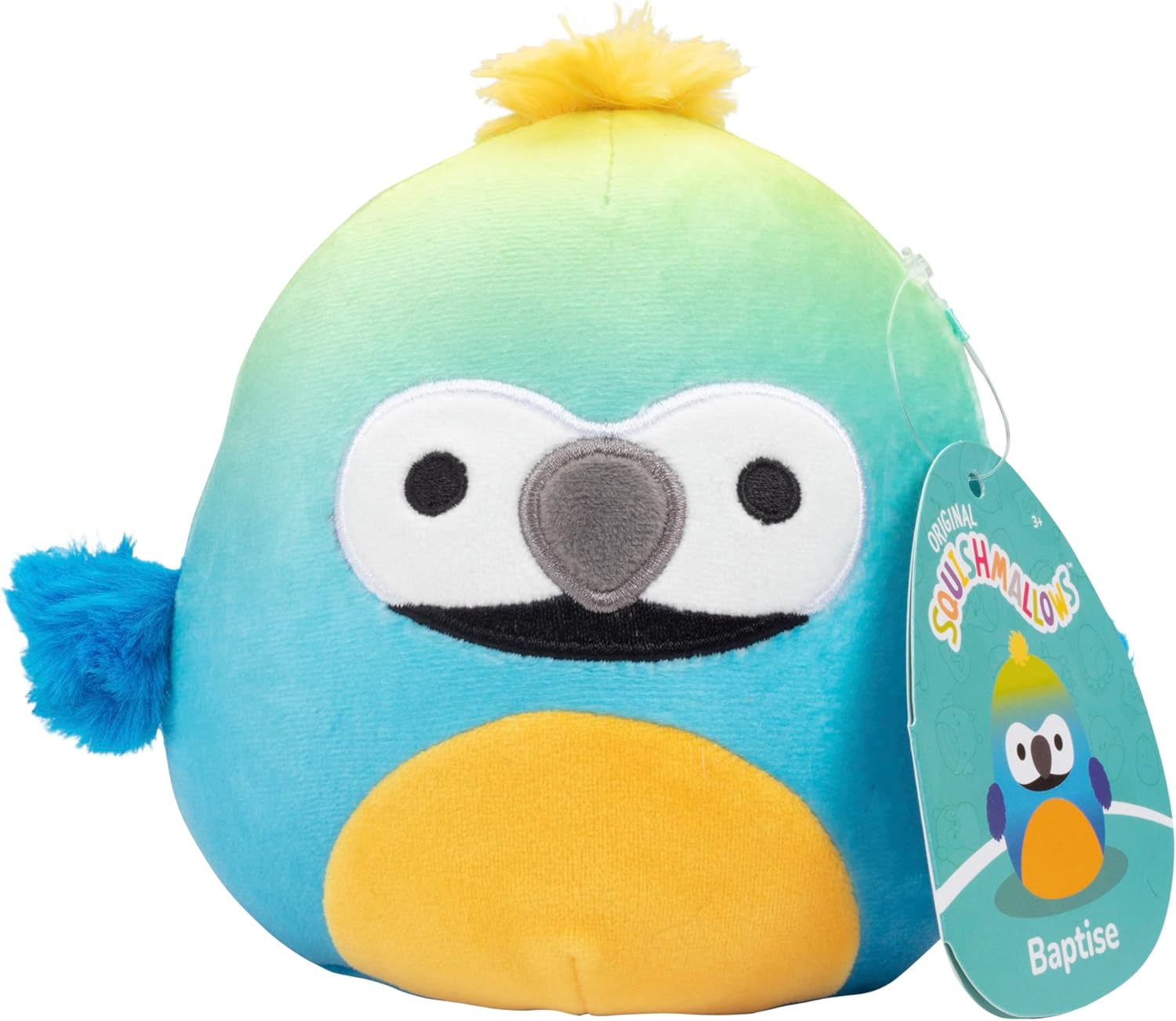 Squishmallows Original 5-Inch Baptise The Macaw