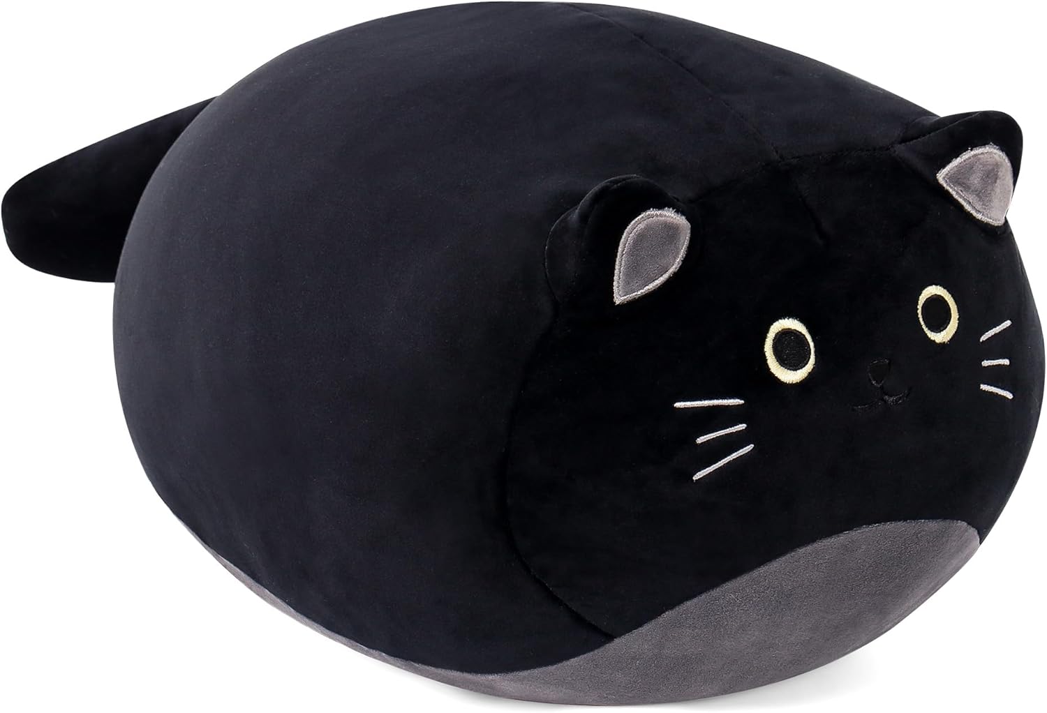 Wepop 20 Inch Black Cat Plush Toy Pillow
