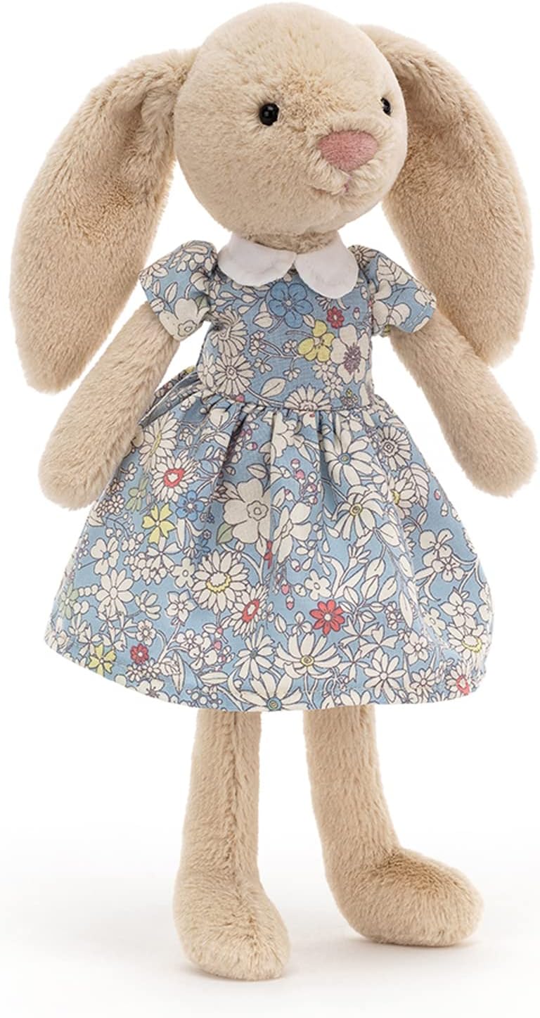 Jellycat Lottie Bunny Floral 11 Inch Plush Toy 1