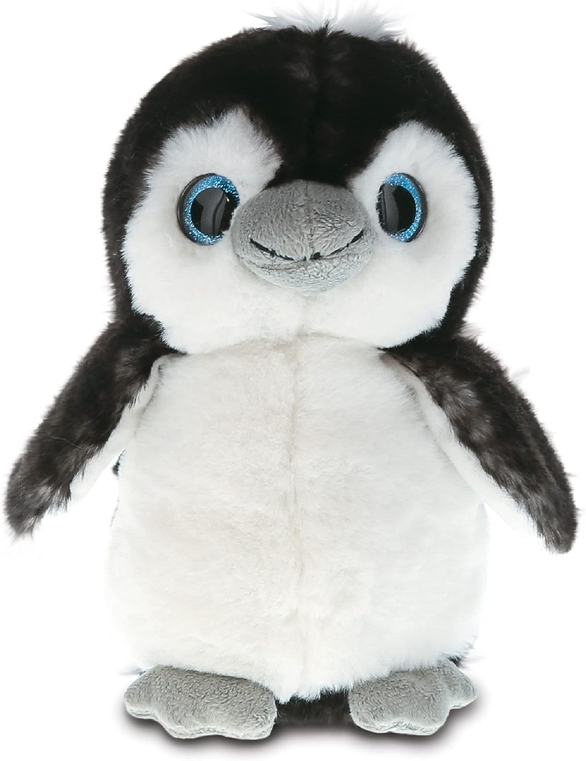 DolliBu Grey Penguin Plush - 9 Inches 1