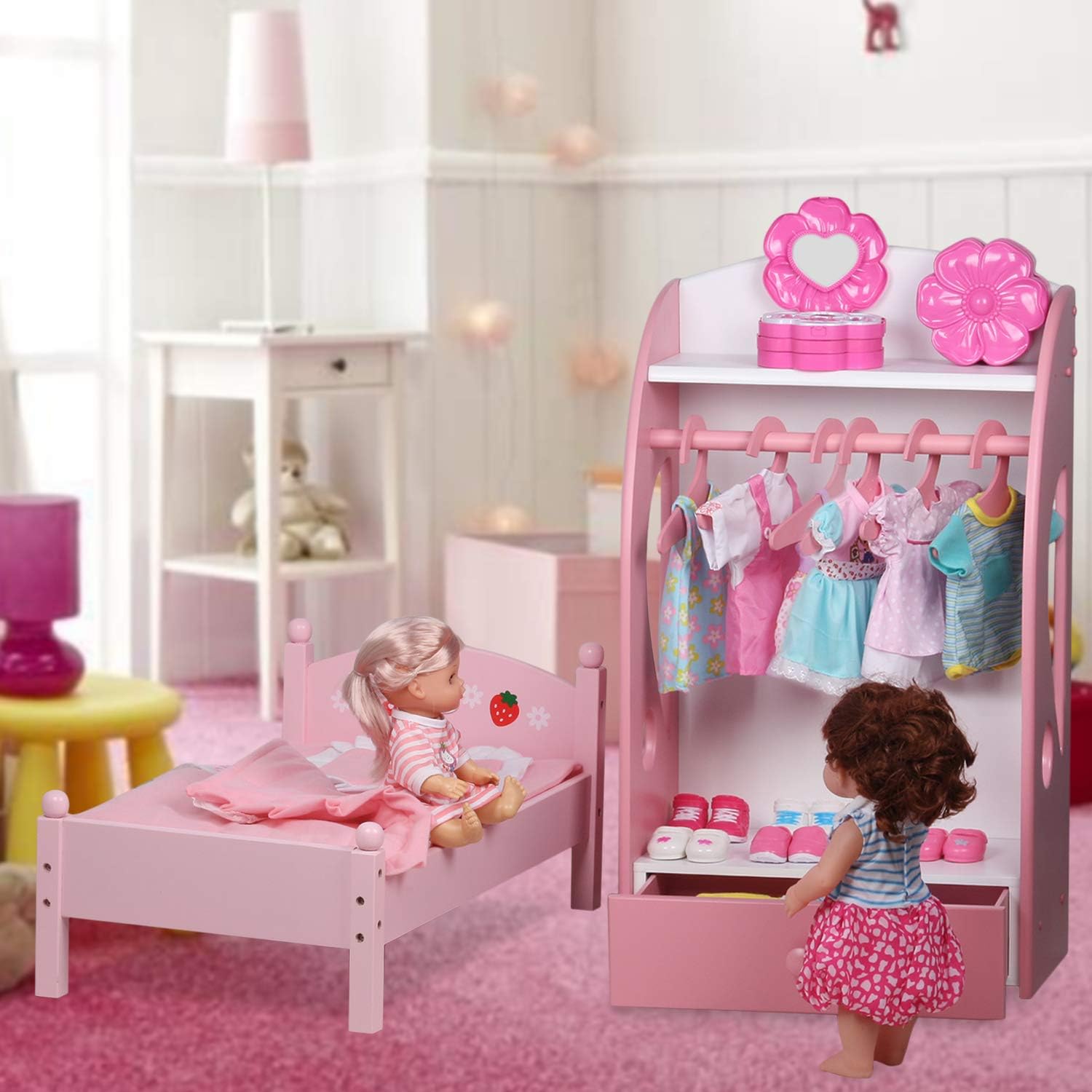 Huang Cheng 12 Pcs Handmade Baby Doll Clothes