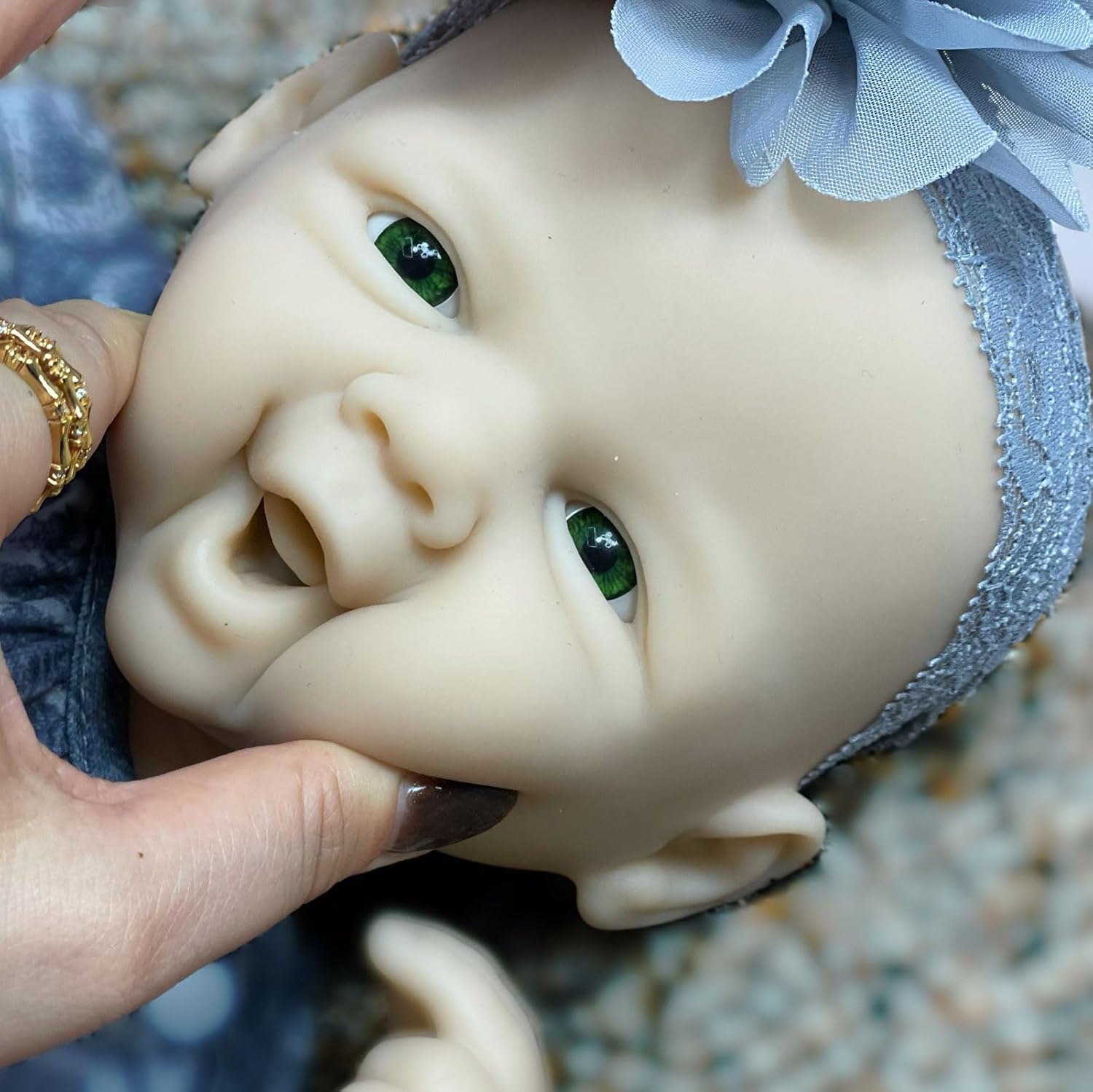 18 Inch Unpainted Reborn Silicone Baby Doll