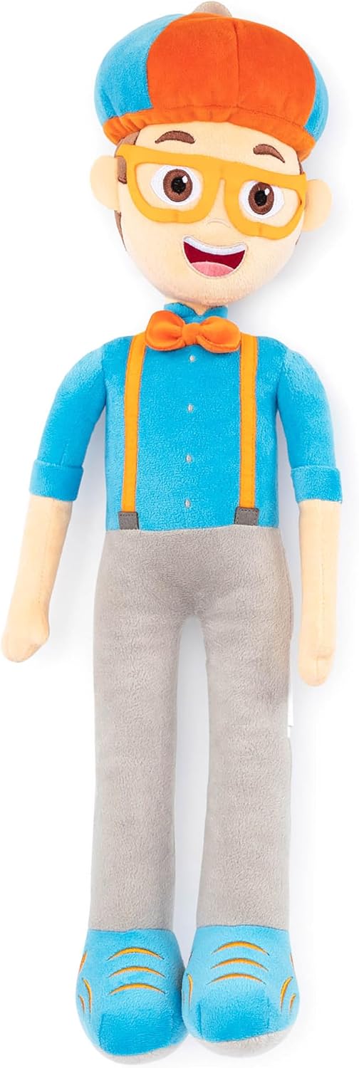 Blippi Plush Pillow Buddy - 24 Inch Super Soft Kids Pillow
