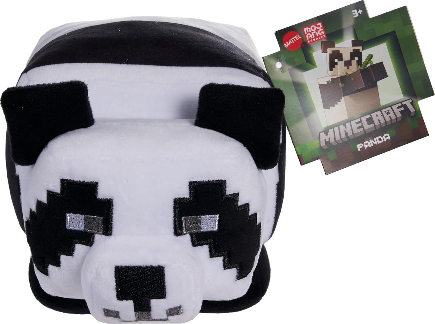 Mattel Minecraft Basic Panda Plush 8-Inch Collectible Toy