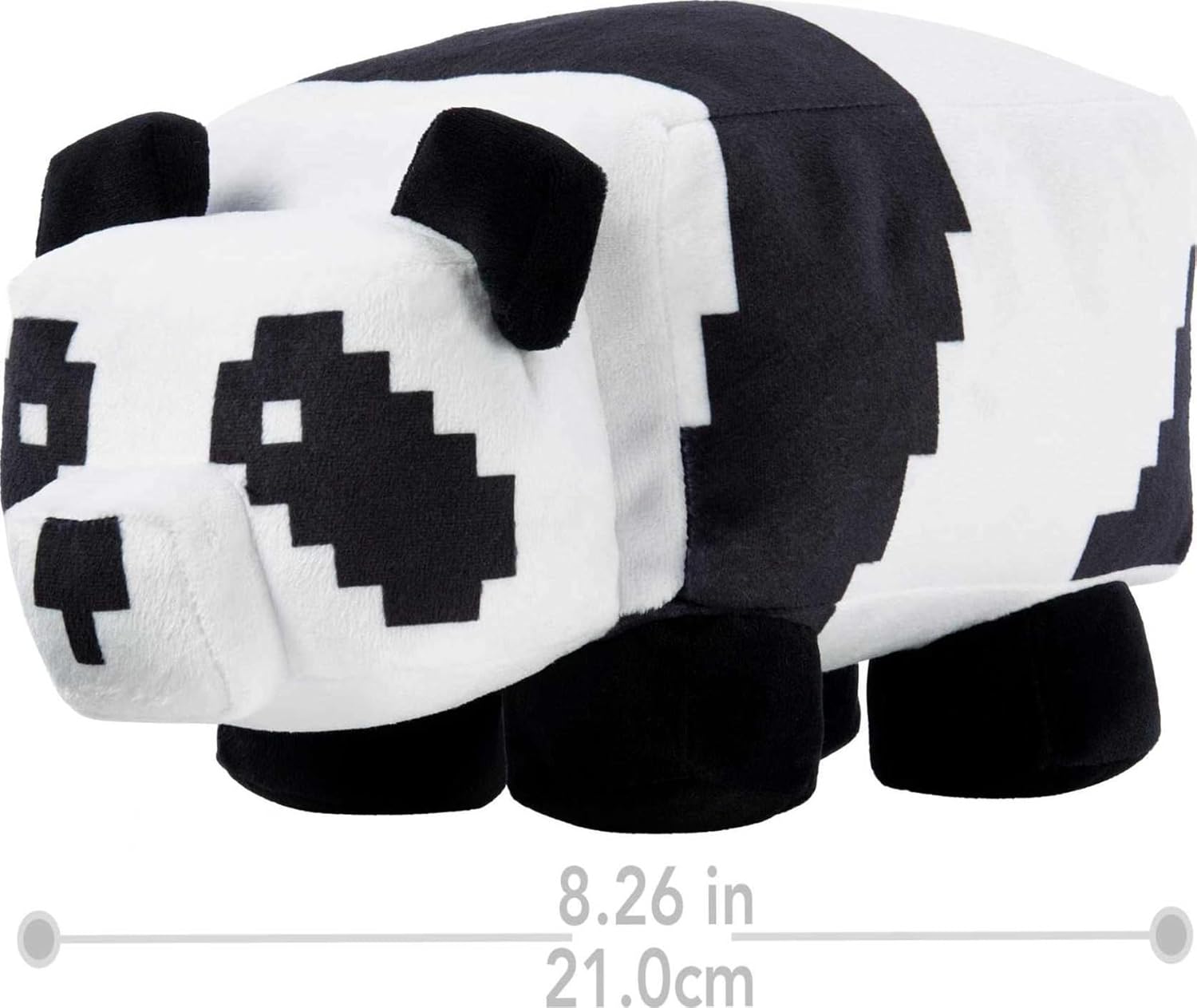 Mattel Minecraft Basic Panda Plush 8-Inch Collectible Toy