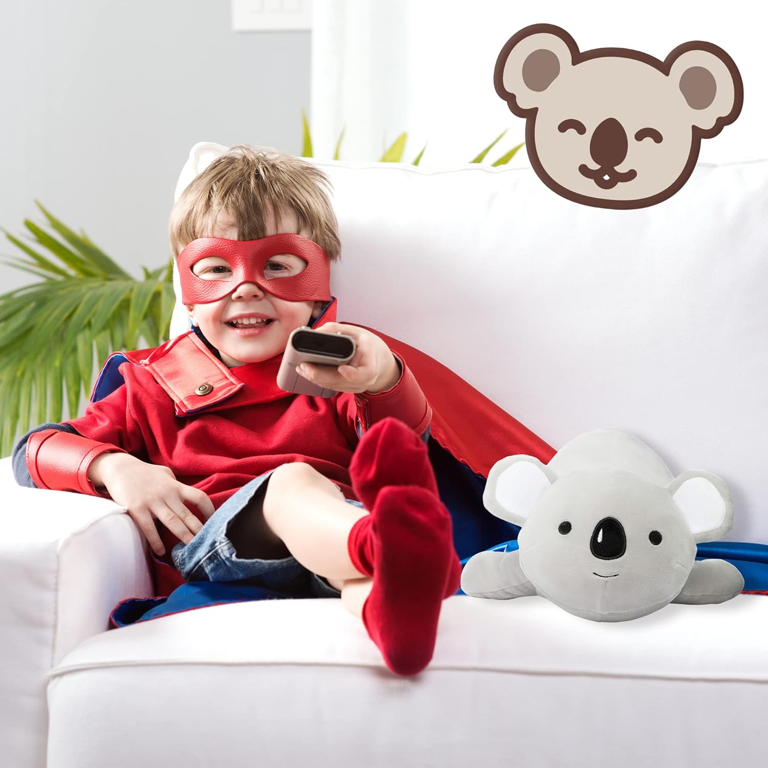 Koala Bear Plush Pillow Cute Stuffed Animal for Kids