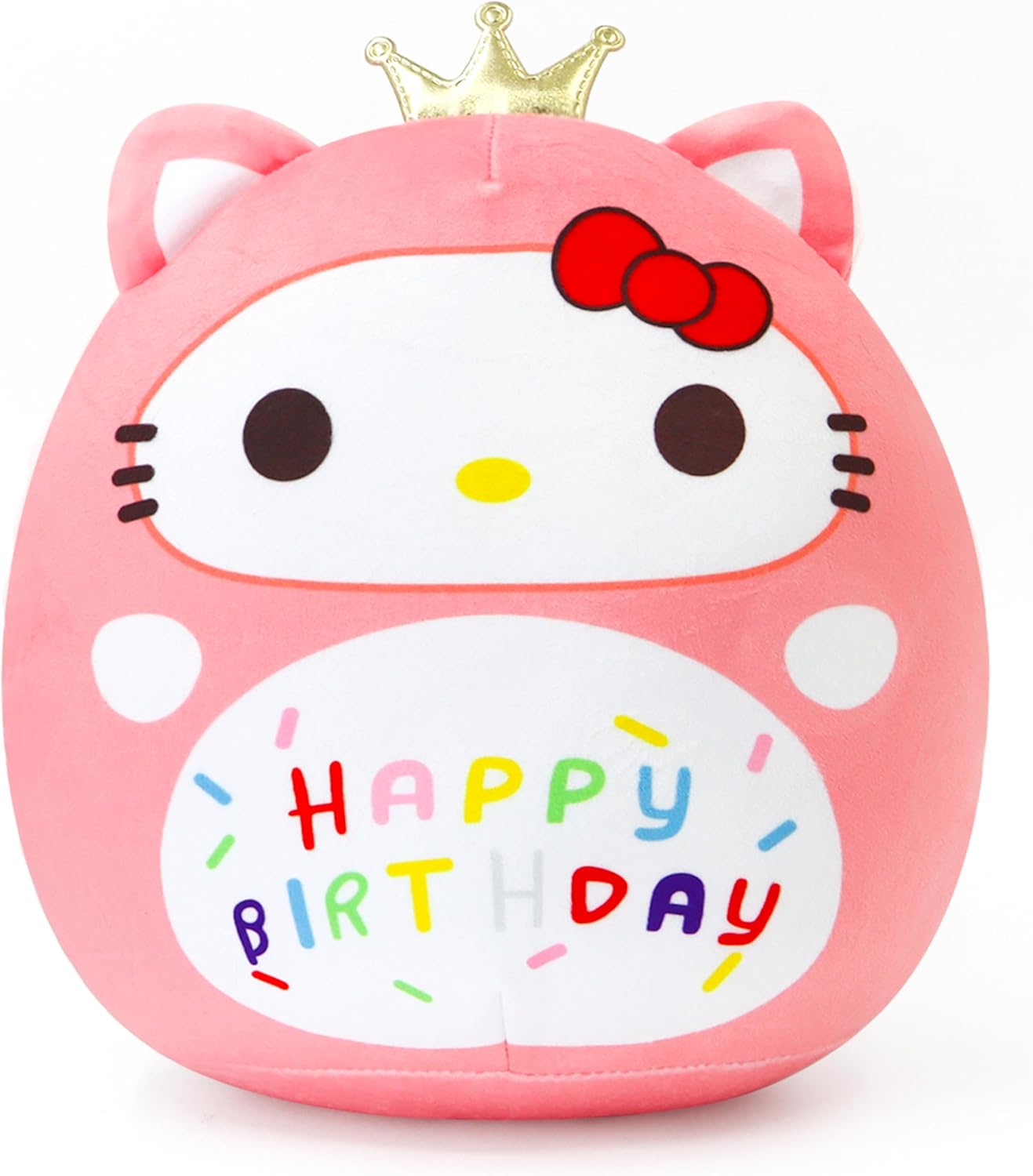 78 Inch Pink Birthday Kitty Plush Toy