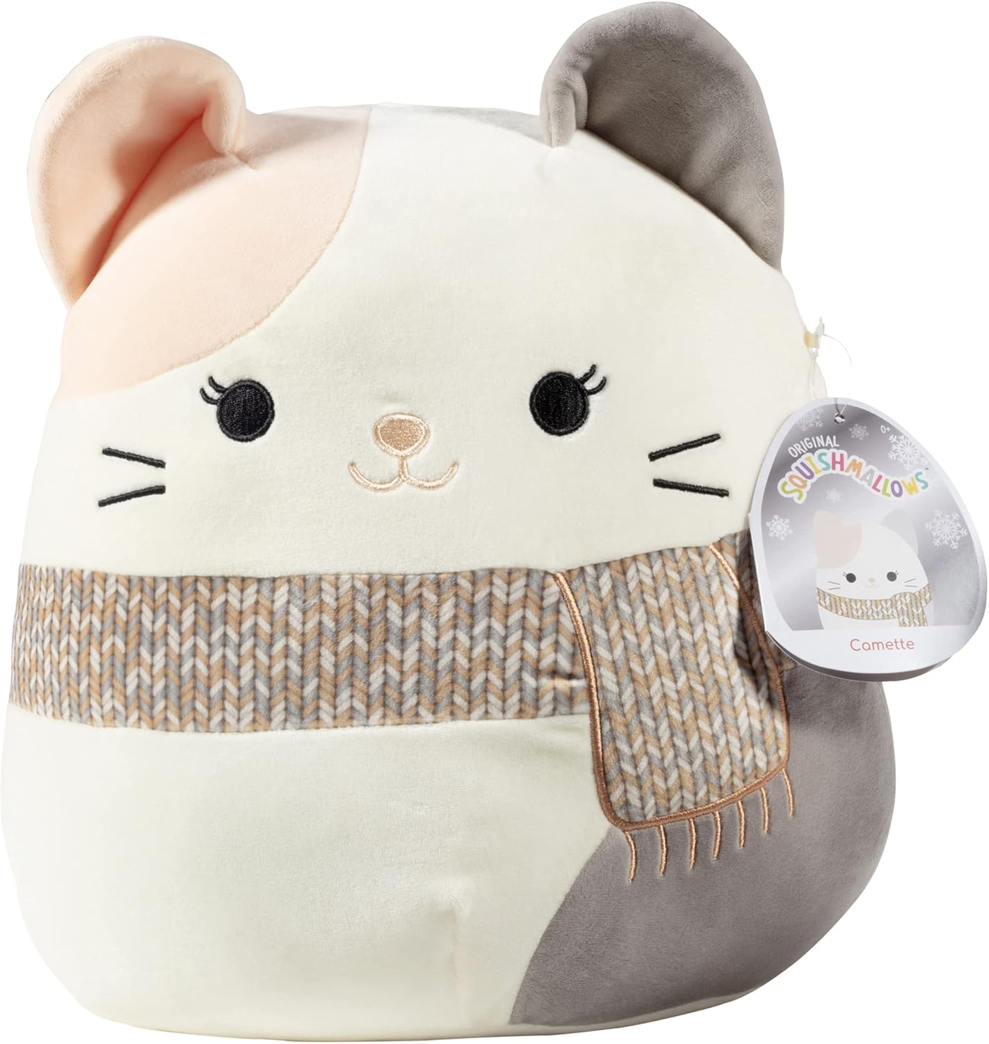 Squishmallows 12-Inch Camette The Cat - Official Jazwares Plush Toy