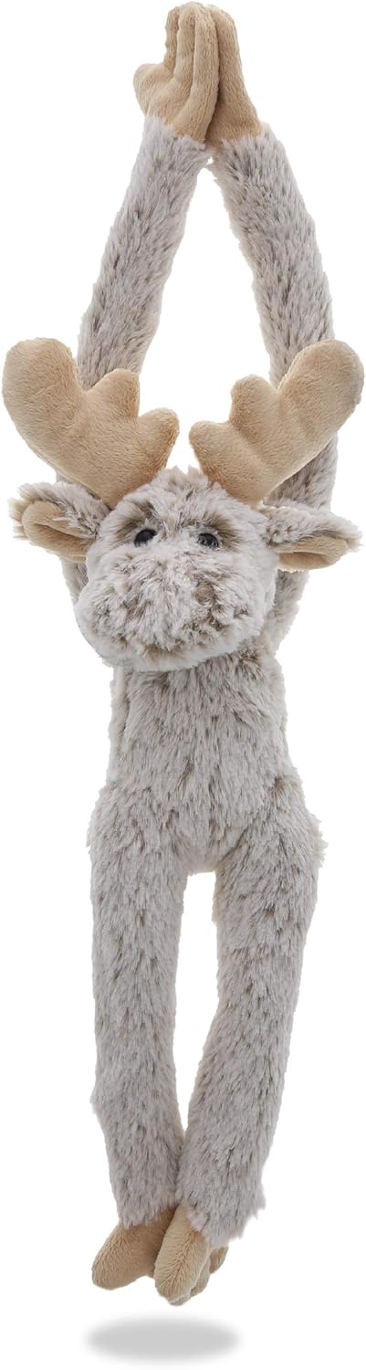 DolliBu Hanging Plush Moose - 21 Inch Super Soft