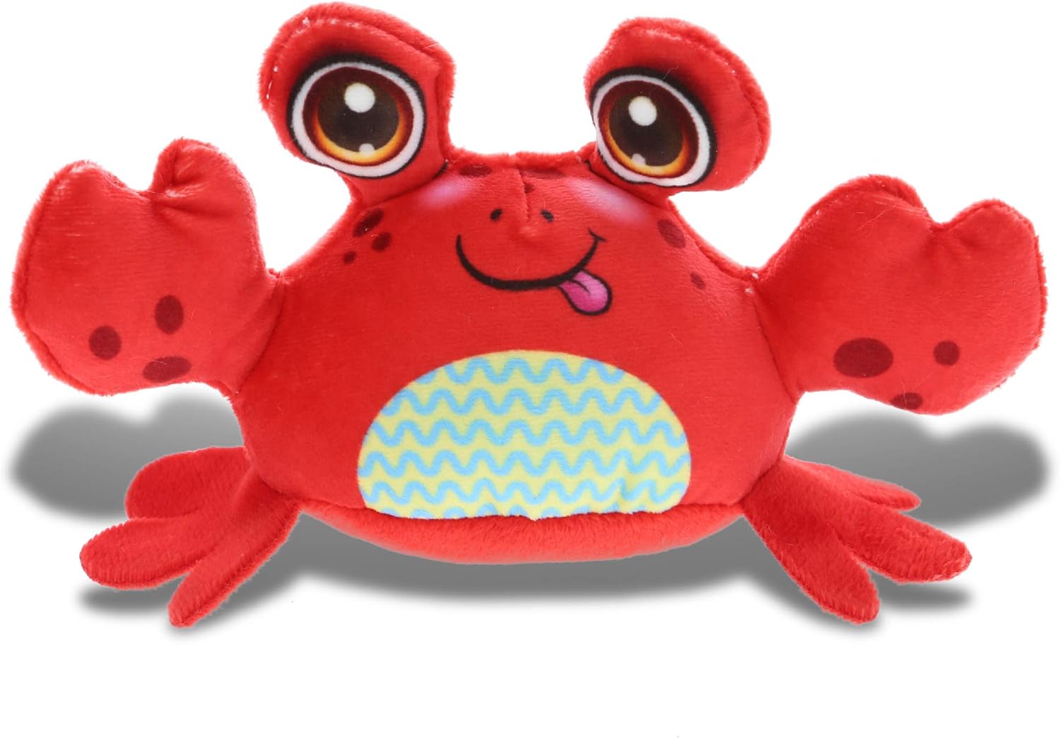 DolliBu Red Crab Plush Toy 55 Inches Huggable Cuddle Gift