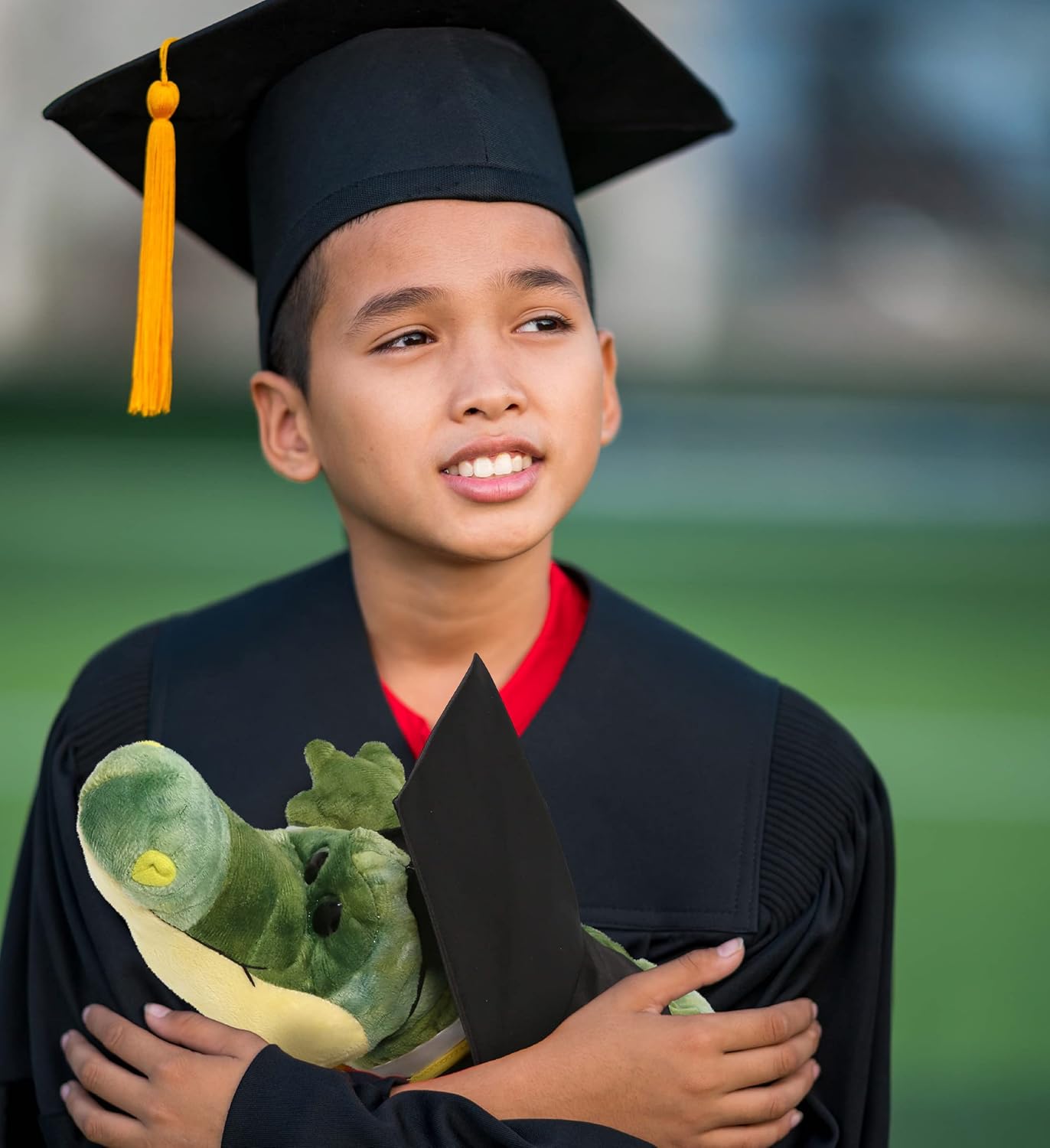 DolliBu Alligator Graduation Plush - 18 Inches with Personalization
