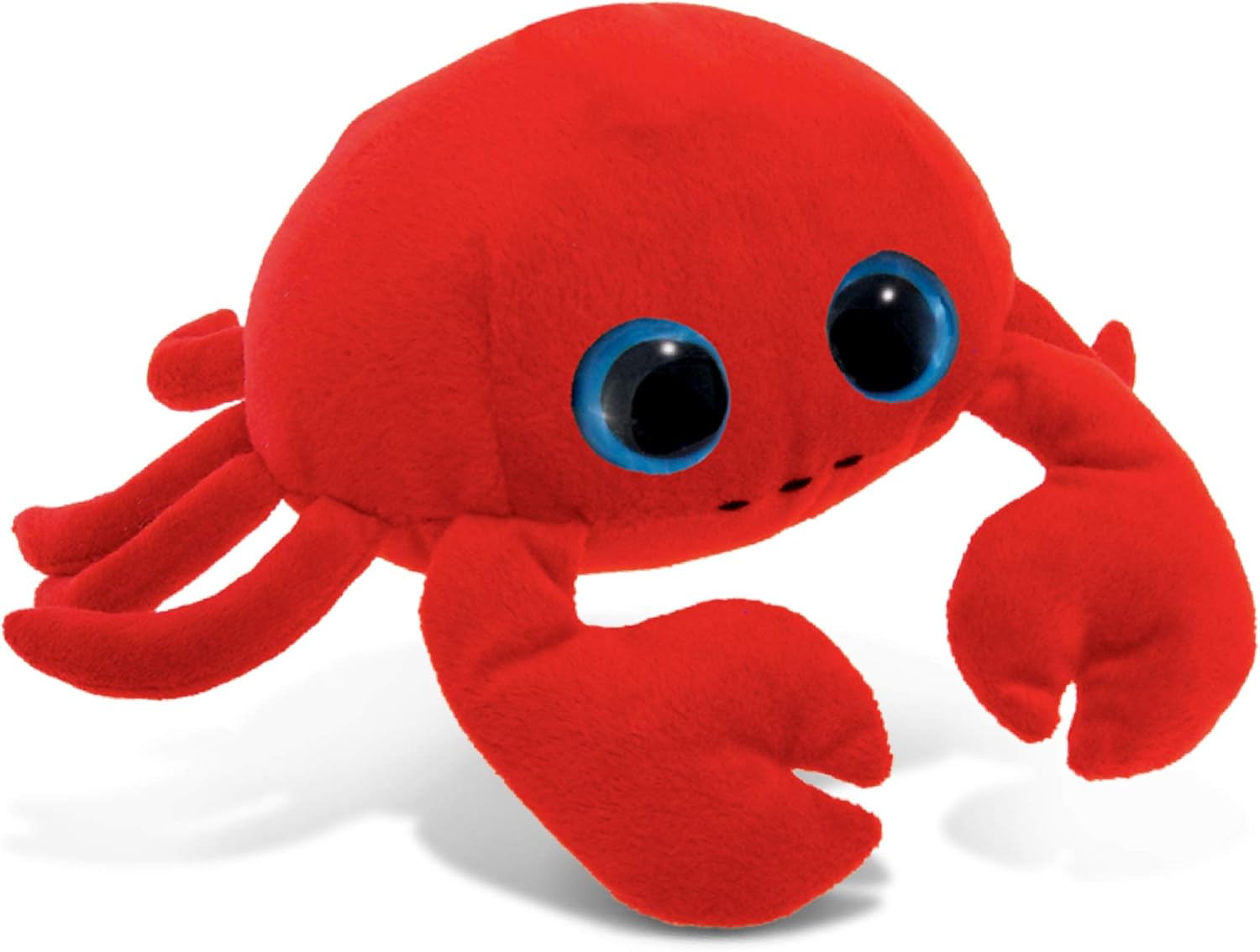 DolliBu Big Eye Red Crab Plush 6 Inch