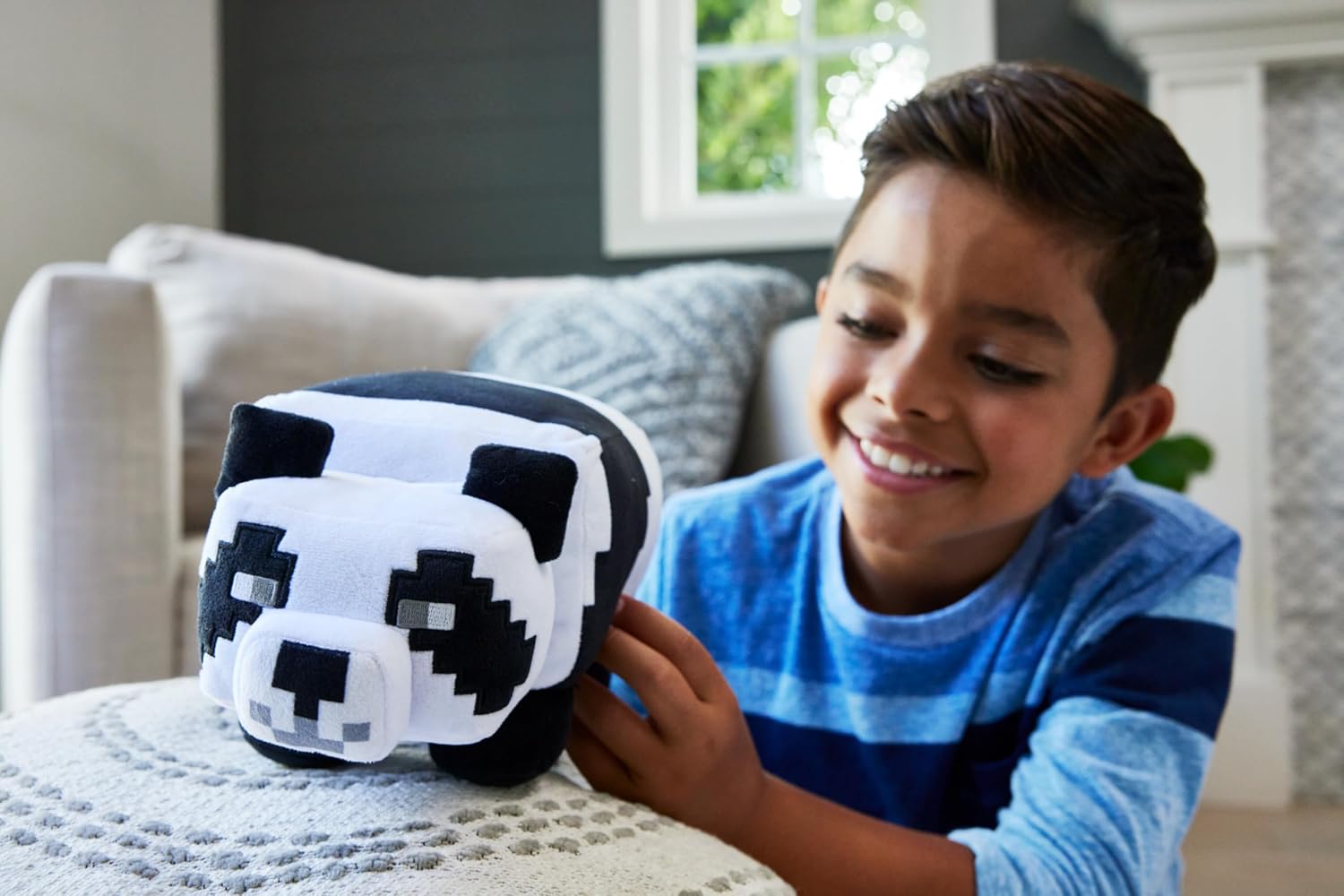Mattel Minecraft Basic Panda Plush 8-Inch Collectible Toy