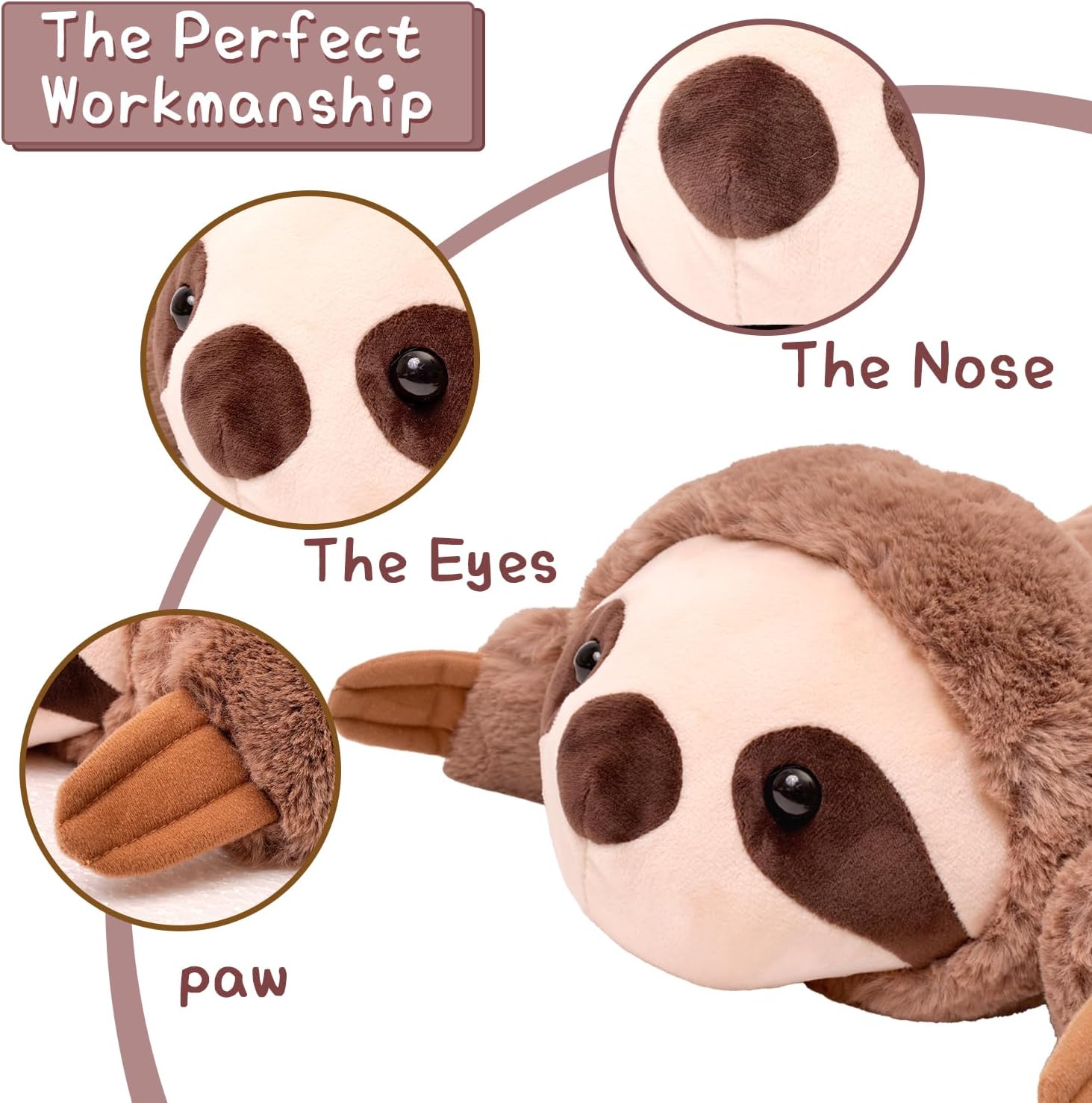 PINMINGS Weighted Plushies for Adult and Kids