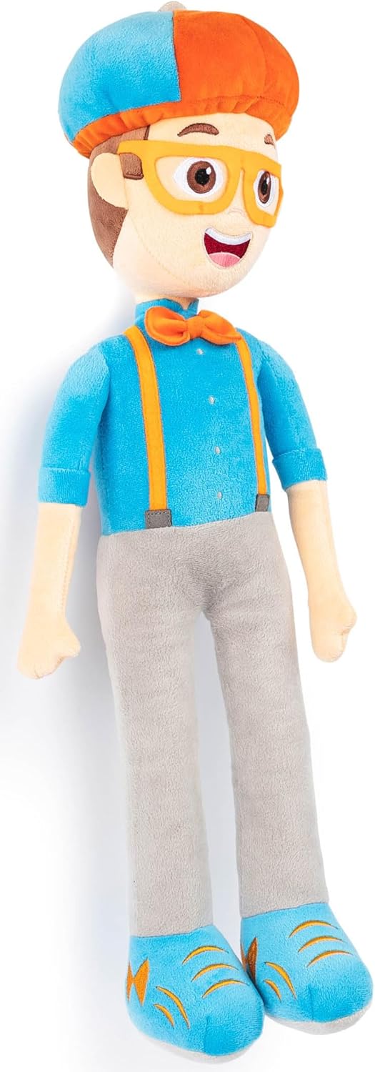 Blippi Plush Pillow Buddy - 24 Inch Super Soft Kids Pillow