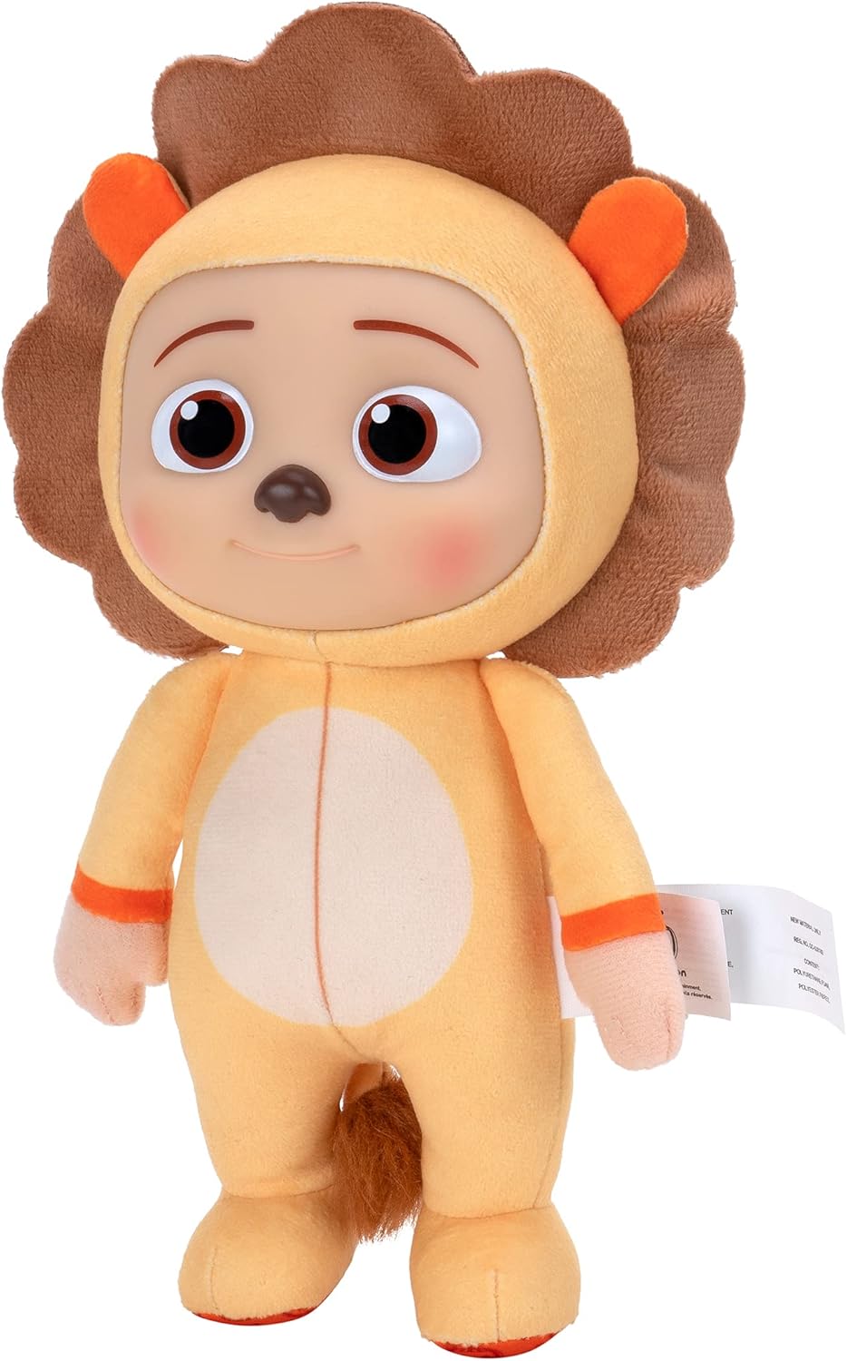 CoComelon JJ Little Lion Plush Toy 8-Inch