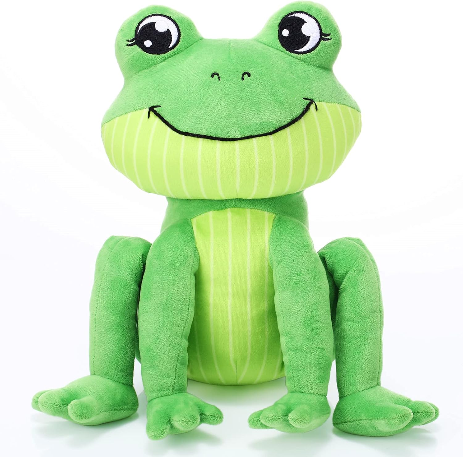 HyDren 17 Inch Green Frog Plush Toy