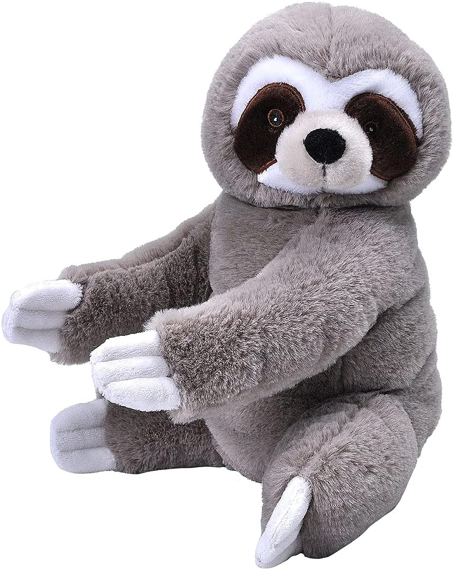 Wild Republic EcoKins Sloth 12 Inch Stuffed Animal