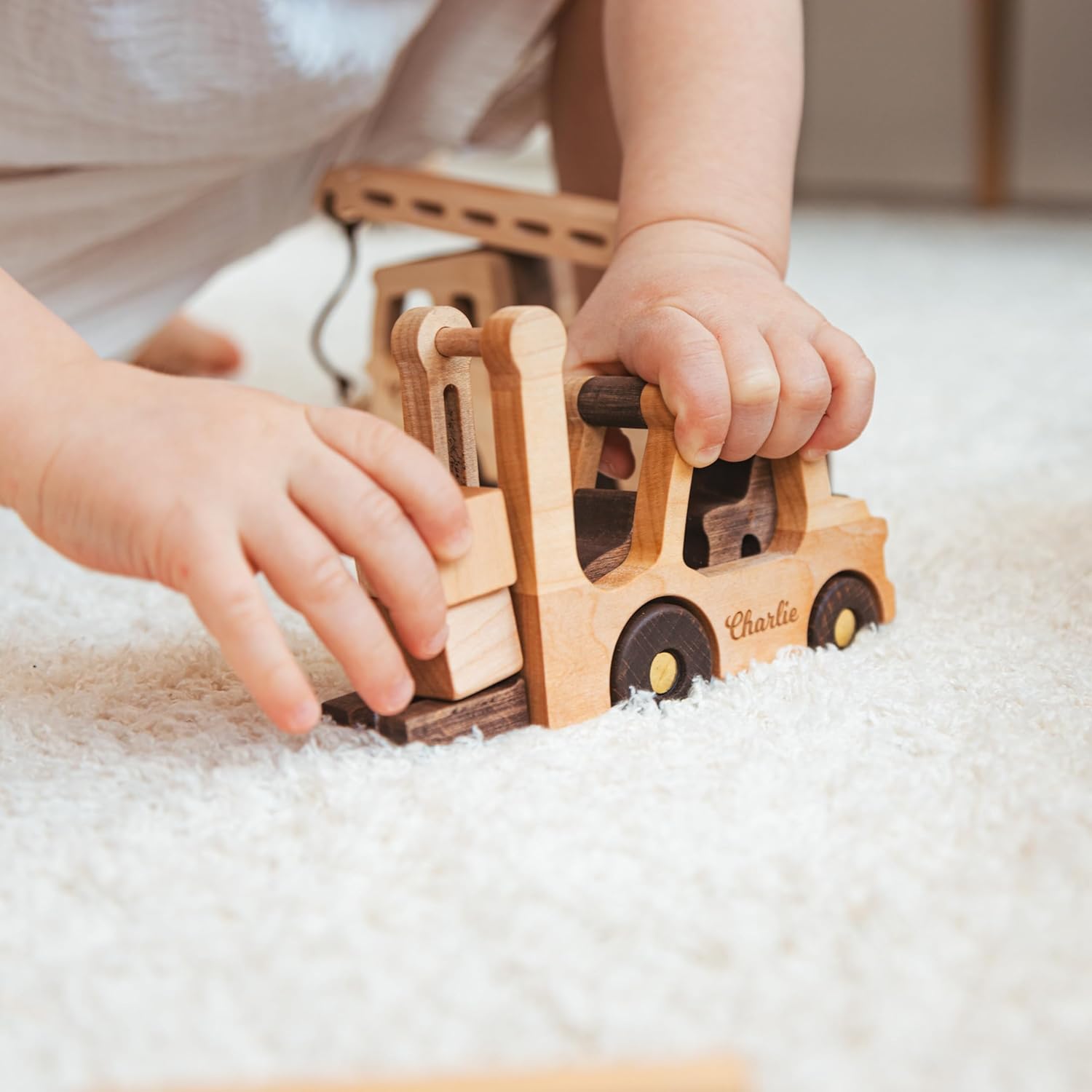 Personalized Wooden Toy Cars for Kids 1