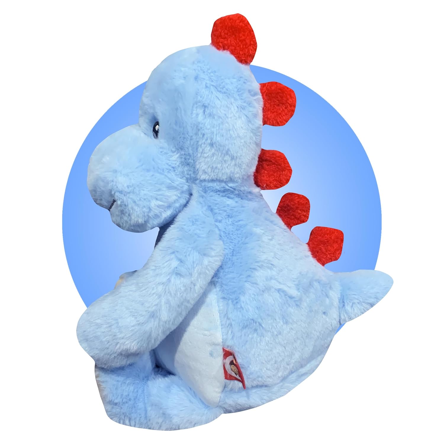 Baby Birth Stats Plush - Green Dinosaur
