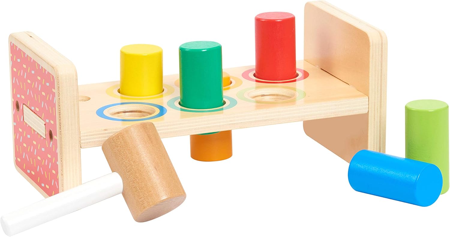 Early Learning Centre Wooden Hammer Bench for Kids